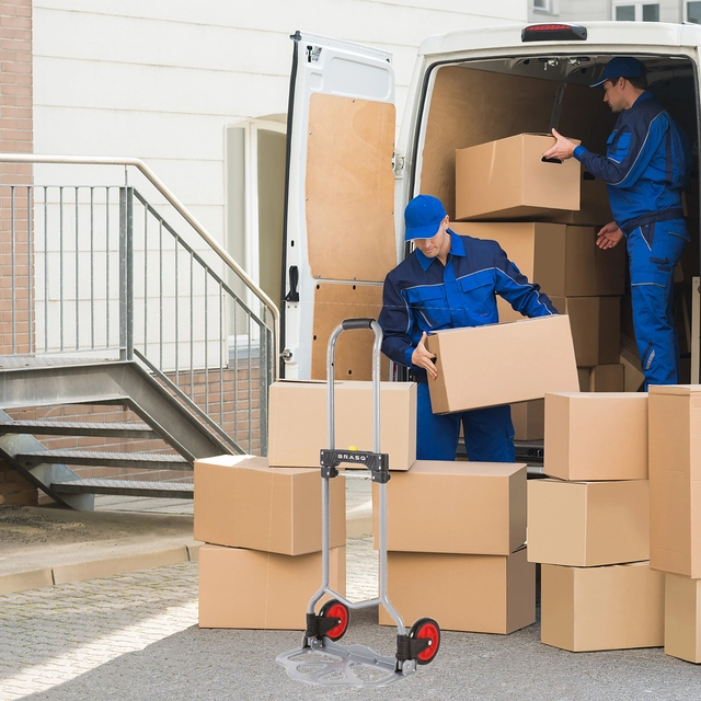 Een Steekwagen BRASQ Inklapbaar HT60 incl. bagagespin 60Kg koop je bij Goinga Kantoorvakhandel BV