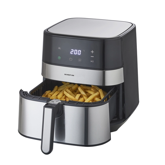 Een Airfryer Inventum 5 liter zwart/RVS koop je bij The Cartridge Shop bvba