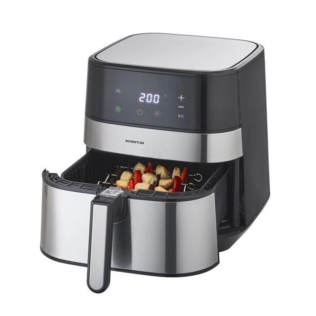 Een Airfryer Inventum 5 liter zwart/RVS koop je bij The Cartridge Shop bvba