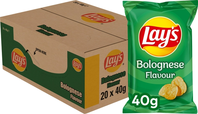 Een Lay's Chips Bolognese zakje 40 gram koop je bij Continu Kantoor