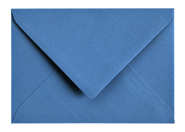 Een Envelop Papicolor C6 114x162mm donkerblauw pak à 6 stuks koop je bij Hoekmankantoorartikelen.nl