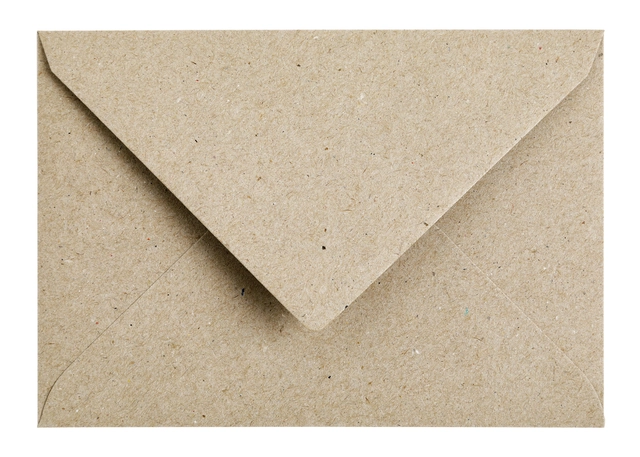 Een Envelop Papicolor C6 114x162mm kraft grijs pak à 6 stuks koop je bij Hoekmankantoorartikelen.nl