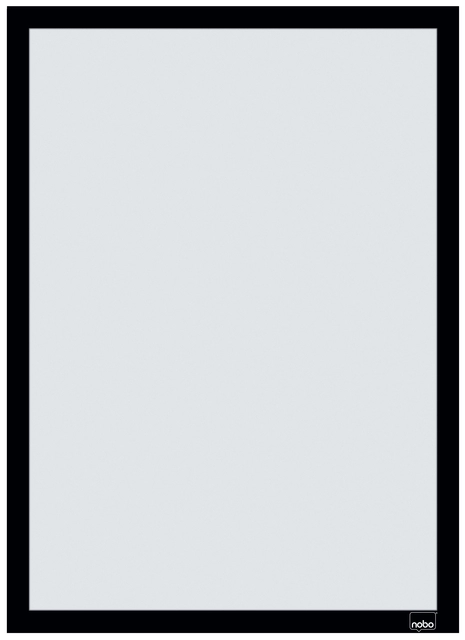 Infokader Nobo zelfklevend A3 zwart 2 stuks