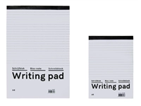 Een Schrijfblok Qbasic A4 lijn 160blz 60gr koop je bij More-Office Allesvoorjekantoor.nl