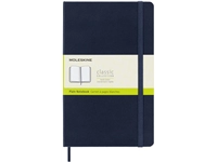 Een Notitieboek Moleskine large 130x210mm blanco hard cover sapphire blue koop je bij VHK Kantoorartikelen