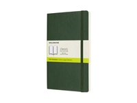 Een Notitieboek Moleskine large 130x210mm blanco soft cover myrtle green koop je bij Hoekmankantoorartikelen.nl