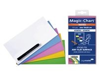 Een Magic-chart notes Legamaster 10x20cm assorti 500 vel koop je bij Hoekmankantoorartikelen.nl