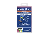 Een Magic-chart notes Legamaster 10x20cm assorti 500 vel koop je bij Hoekmankantoorartikelen.nl