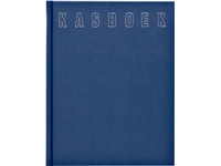 Een Kasboek 165x210mm 96blz 2 kolommen blauw koop je bij VHK Kantoorartikelen