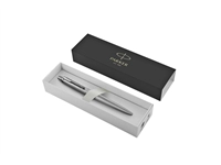 Een Balpen Parker Jotter XL Monochrome stainless steel medium koop je bij VHK Kantoorartikelen