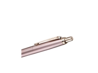 Een Balpen Parker Jotter XL Monochrome pink gold medium blister à 1 stuk koop je bij VHK Kantoorartikelen