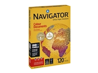 Een Kopieerpapier Navigator Colour Documents A4 120gr wit 250 vel koop je bij Hoekmankantoorartikelen.nl