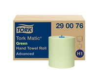 Een Handdoekrol Tork Matic H1 Advanced 2-laags 150m groen 290076 koop je bij VHK Kantoorartikelen