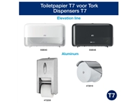 Een Toiletpapier Tork T7 hulsloos advanced mid-size 2-laags 900vel wit 472199 koop je bij VHK Kantoorartikelen