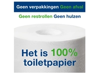 Een Toiletpapier Tork T7 hulsloos advanced mid-size 2-laags 900vel wit 472199 koop je bij VHK Kantoorartikelen