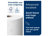 Een Toiletpapier Tork SmartOne® Mini T9 advanced 2-laags 620 vel wit 472193 koop je bij VHK Kantoorartikelen