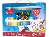 Een Tekenset Maped Color'Peps 100delig koop je bij VHK Kantoorartikelen