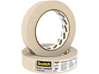 Een Afplaktape Scotch Basic 24mmx50m beige koop je bij Hoekmankantoorartikelen.nl