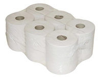 Een Toiletpapier Euro Products Q5 mini jumbo 2l 180m wit 240018 koop je bij Hoekmankantoorartikelen.nl