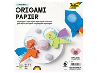 Een Origami papier Folia 70gr 20x20cm 500 vel assorti kleuren koop je bij Hoekmankantoorartikelen.nl