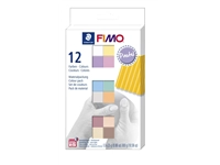 Een Klei Fimo soft colour pak à 12 pastel kleuren koop je bij VHK Kantoorartikelen