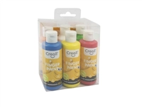 Een Vingerverf Creall Happy Ingredients 6 kleuren à 80ml koop je bij VHK Kantoorartikelen