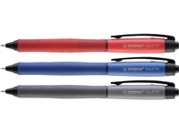 Een Rollerpen STABILO Palette 268/40 medium rood koop je bij Hoekmankantoorartikelen.nl