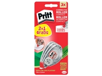 Een Correctieroller Pritt Compact Flex 6mm x 10m blister 2+1 gratis koop je bij Intertoys Koster