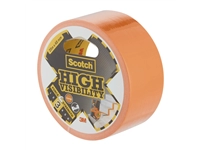 Een Plakband Scotch high visibility 48mmx25m oranje koop je bij VHK Kantoorartikelen