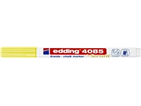 Een Krijtstift edding 4085 by Securit rond 1-2mm neon geel koop je bij Hoekmankantoorartikelen.nl