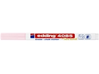 Een Krijtstift edding 4085 by Securit rond 1-2mm pastel roze koop je bij Hoekmankantoorartikelen.nl