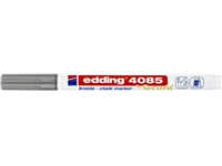 Een Krijtstift edding 4085 by Securit rond 1-2mm zilver koop je bij VHK Kantoorartikelen