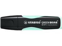 Een Markeerstift STABILO GREEN BOSS 6070/113 vleugje pastel turquoise koop je bij VHK Kantoorartikelen