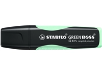 Een Markeerstift STABILO GREEN BOSS 6070/116 vleugje pastel mint koop je bij VHK Kantoorartikelen