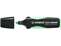 Een Markeerstift STABILO GREEN BOSS 6070/116 vleugje pastel mint koop je bij VHK Kantoorartikelen