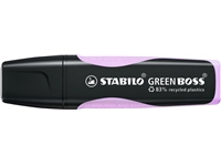 Een Markeerstift STABILO GREEN BOSS 6070/155 pastel lila blush koop je bij Hoekmankantoorartikelen.nl