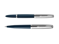 Een Vulpen Parker 51 midnight blue CT fijn koop je bij VHK Kantoorartikelen