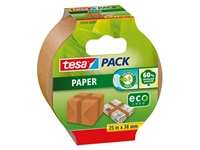 Een Verpakkingstape tesapack® papier ecoLogo® 25mx38mm bruin koop je bij VHK Kantoorartikelen