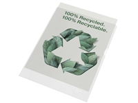 Een Insteekmap L-model Esselte A4 100% gerecycled 0.10mm transparant 100 stuks koop je bij Hoekmankantoorartikelen.nl