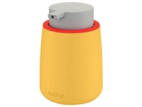 Een Handzeepdispenser Leitz Cosy voor handzeep 300ml geel koop je bij Hoekmankantoorartikelen.nl