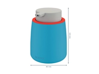 Een Handzeepdispenser Leitz Cosy voor handzeep 300ml blauw koop je bij VHK Kantoorartikelen