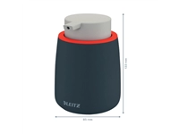 Een Handzeepdispenser Leitz Cosy voor handzeep 300ml grijs koop je bij VHK Kantoorartikelen