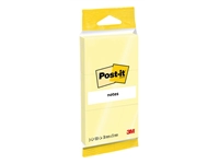 Een Memoblok Post-it Notes 6810 38x51mm canary yellow 3 stuks koop je bij Hoekmankantoorartikelen.nl