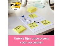 Een Memoblok Post-it Notes 6810 38x51mm canary yellow 3 stuks koop je bij Hoekmankantoorartikelen.nl