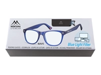 Een Leesbril Montana +1.00 dpt blue light filter blauw koop je bij Hoekmankantoorartikelen.nl