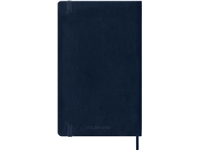 Een Agenda 2023/2024 Moleskine 18M Planner Weekly 7dag/1pagina large 130x210mm soft cover saffier blauw koop je bij VHK Kantoorartikelen