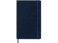 Een Agenda 2023/2024 Moleskine 18M Planner Weekly 7dag/1pagina large 130x210mm hard cover saffier blauw koop je bij VHK Kantoorartikelen