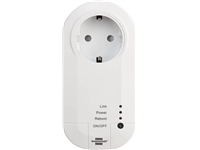 Een Stekkerdoos Brennenstuhl WIFI Connect 3600W wit koop je bij VHK Kantoorartikelen