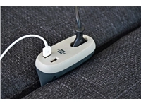 Een Laadstation Brennenstuhl Sofa 1 eurosocket 2 USB zwart/grijs koop je bij Hoekmankantoorartikelen.nl