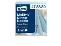 Een Dinnerservetten Tork LinStyle® 1/4-vouw 1-laags 50 stuks aquablauw 478880 koop je bij Hoekmankantoorartikelen.nl